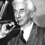 Bertrand Russell, great philosopher, mathematician, author and Chairmain