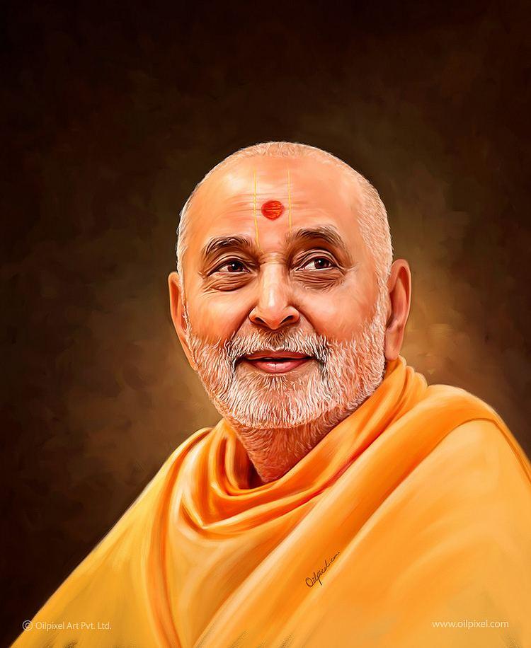 Pramukh-Swami-Maharaj-Indian-guru-and-scholar