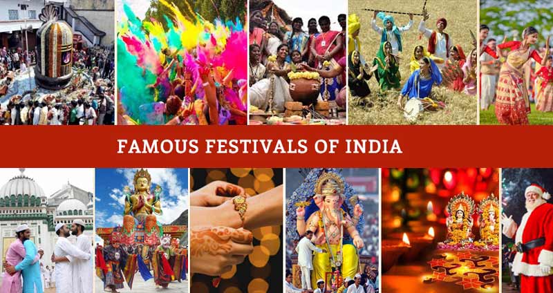 State-Wise List of Festivals in India