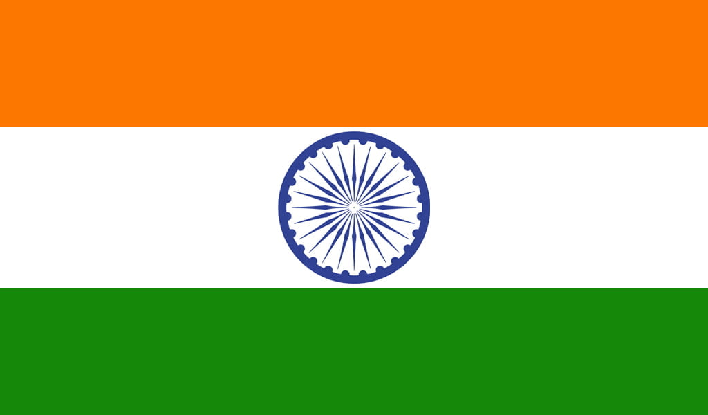 National flag of India