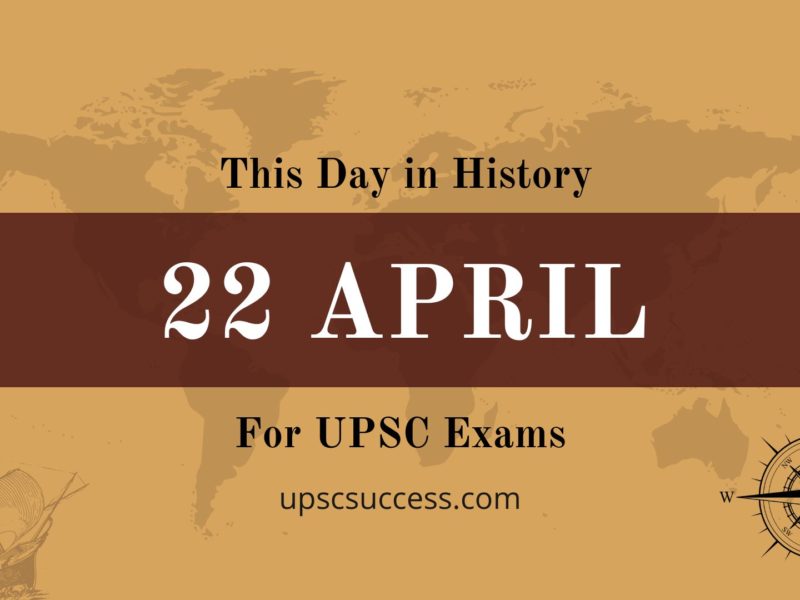 22 April - This Day in History