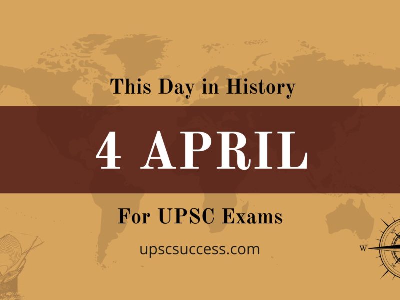 4 April - This Day in History