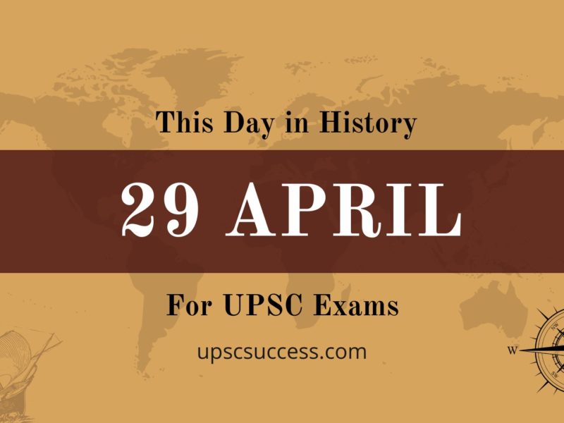 29 April - This Day in History