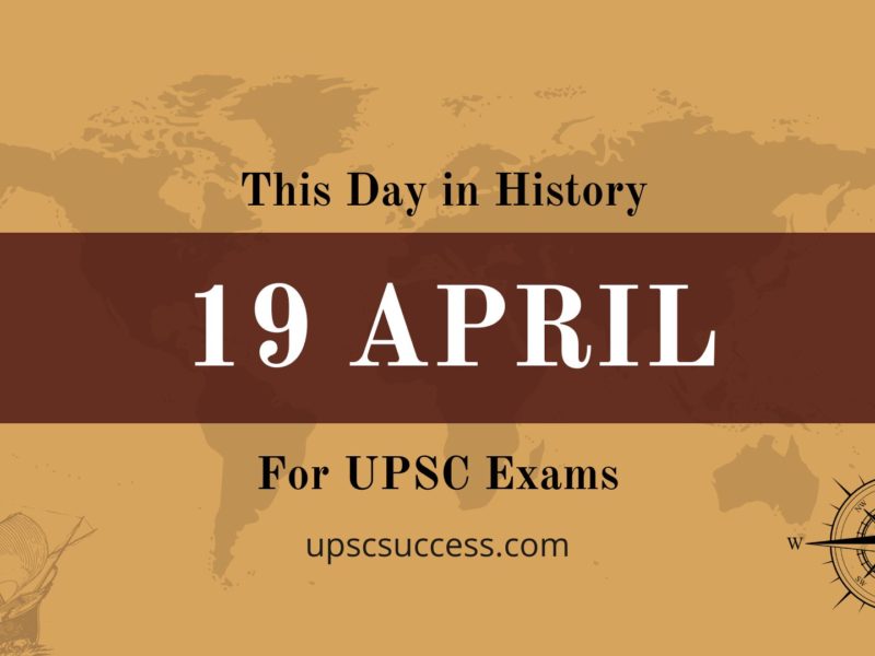 19 April - This Day in History