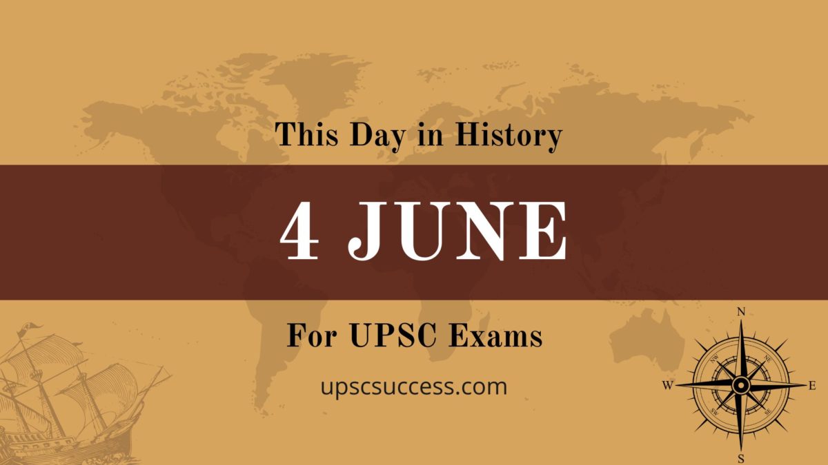 04 June - This Day in History