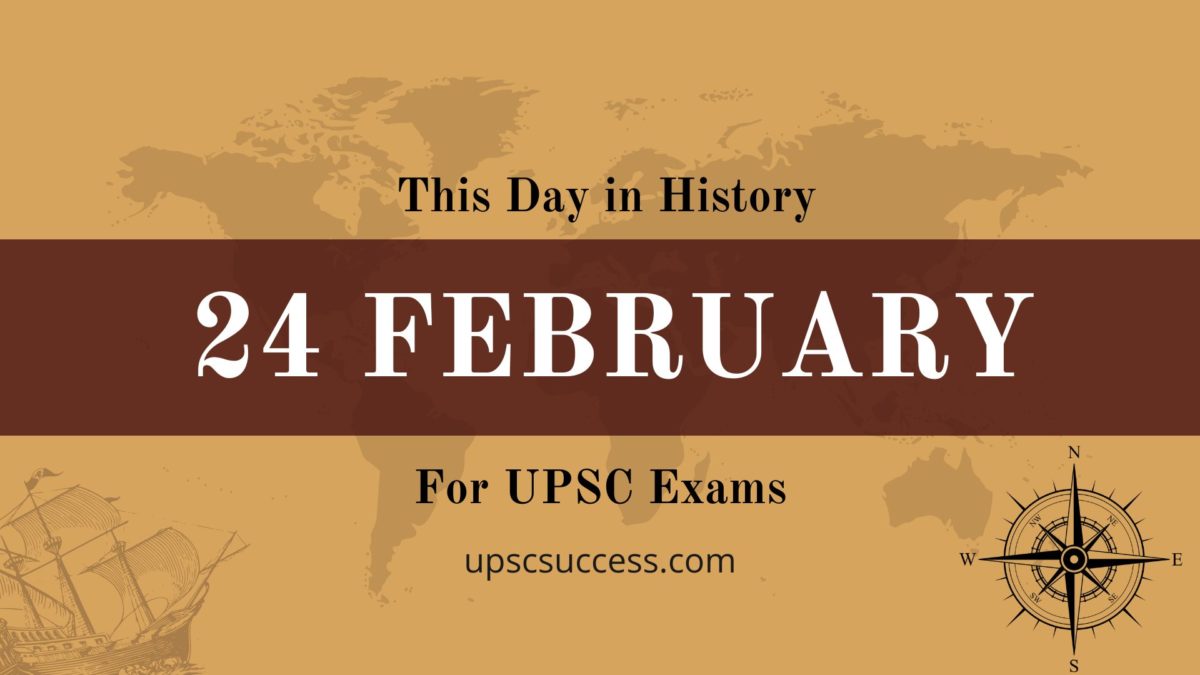 24 February- This Day in History