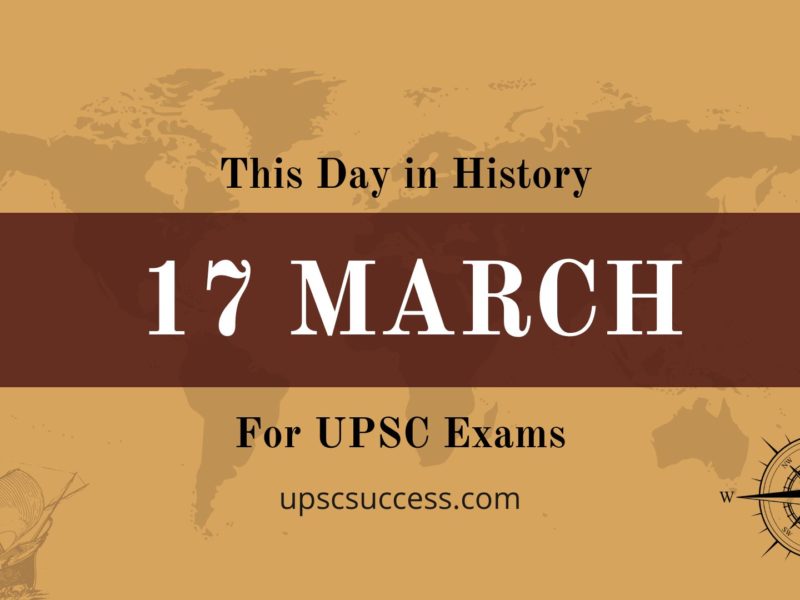 17 March - This Day in History