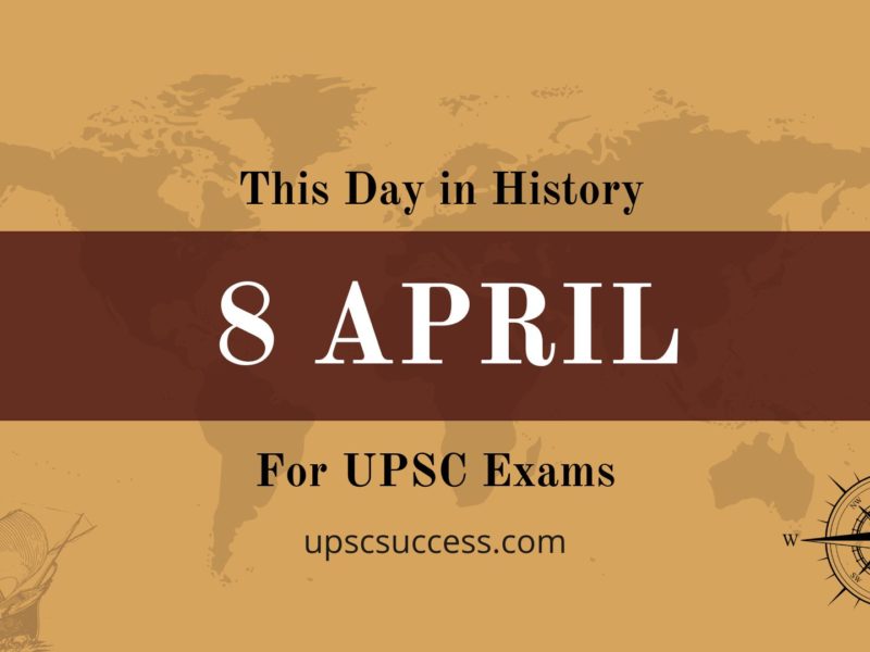 8th April - This Day in History