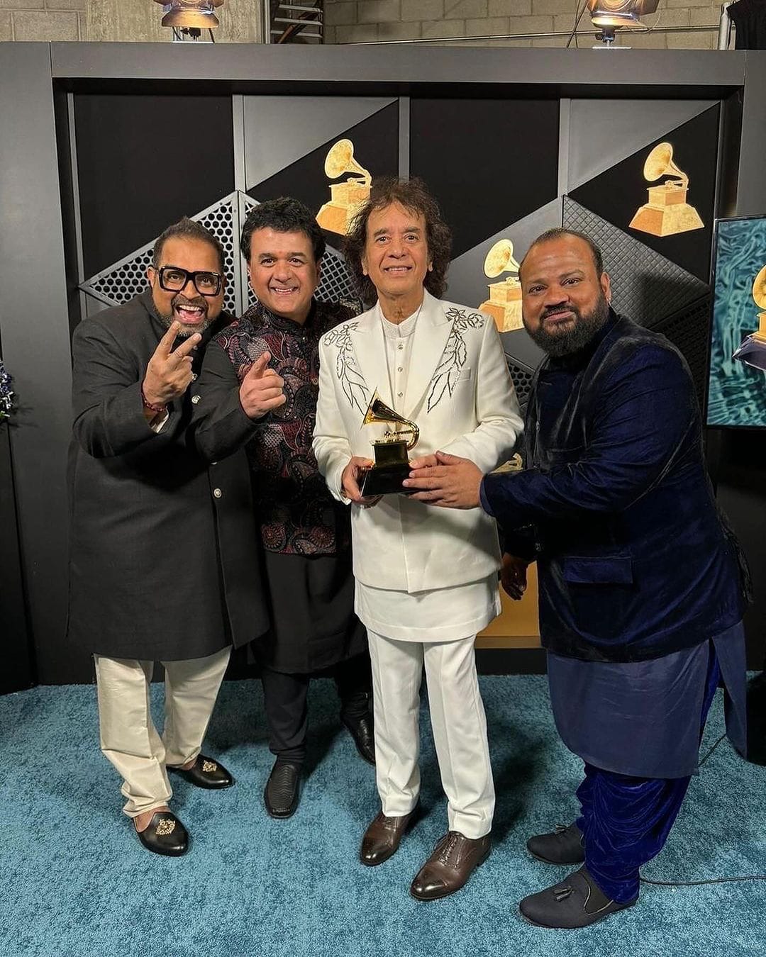 Shakti Shines: Shankar Mahadevan and Zakir Hussain Clinch Grammy for Best Global Music Album